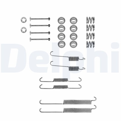DELPHI LY1180 Set accesorii, sabot de frana foto