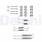 DELPHI LY1180 Set accesorii, sabot de frana