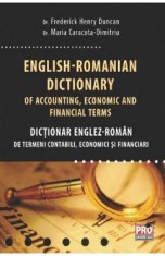 English-Romanian dictionary of accounting, economic and financial terms. Dictionar Englez-Roman de termeni contabili, economici si financiari