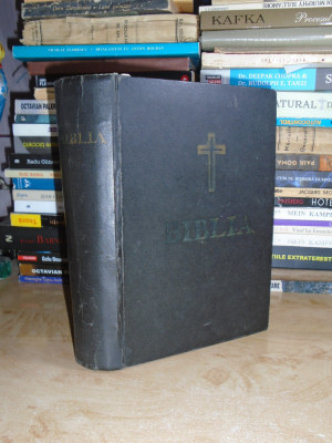 BIBLIA SAU SFANTA SCRIPTURA * IUSTIN , 1982 foto