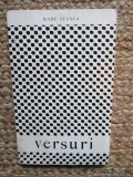 Radu Stanca - Versuri (1966) Editura Literatura, Bucuresti, Poezie, 183 p.
