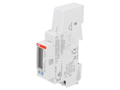 Contor Digital 1-Fază LCD pentru Șină DIN foto