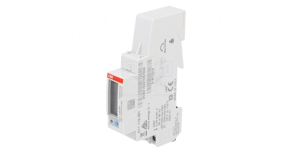 Contor Digital 1-Fază LCD pentru Șină DIN | arhiva Okazii.ro