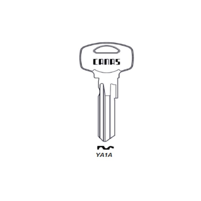 Chei Casa YALE YA1A - Pachet 20 Bucati AutoProtect KeyCars