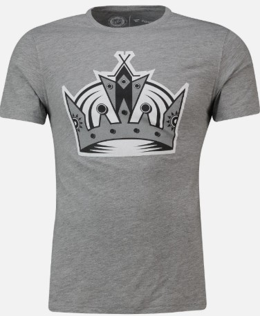 Los Angeles Kings tricou de bărbați Secondary Core gray - XL