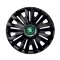 Set 4 Capace Roti pentru Skoda Nou Verde, model Royal Black Cu Inel Cromat, R14, SKODA