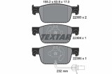 Set placute frana TEXTAR 2238301