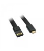 Cablu de incarcare USB My-Trim Micro USB Negru 1.2m, Oem