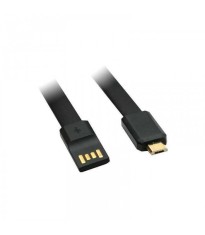 Cablu de incarcare USB My-Trim Micro USB Negru 1.2m foto
