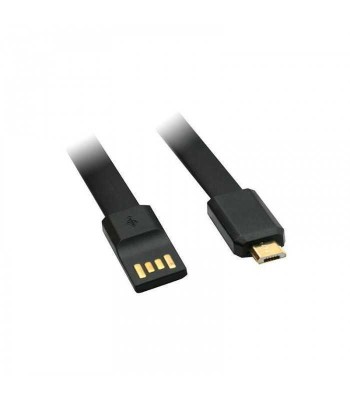 Cablu de incarcare USB My-Trim Micro USB Negru 1.2m foto