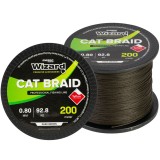 Fir WIZARD Cat Braided Line Dark Brown, 0.50mm, 55.20kg, 200m