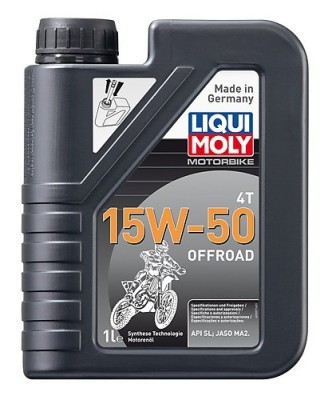 Ulei motor motociclete Liqui Moly 15W50, Motorbike 4T OffRoad, 4L foto