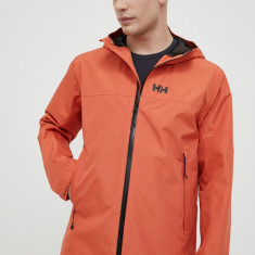 Helly Hansen geaca de ploaie Active Ocean Bound barbati, culoarea portocaliu