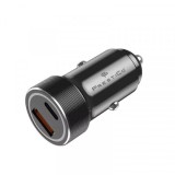 Cumpara ieftin Incarcator Auto Prestico K2A, 20W, 3A, 1 x USB-A - 1 x USB-C, Negru