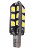 Bec Auto Led T10 2835 Cu 24 SMD 5W Alb 12V CanBus JSUN01 ( Pret Pe Bucata ) 090221-15, General