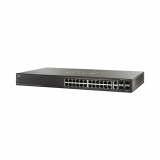 Switch Cisco SF500, 24 x Rj45 POE 10/100/1000, rackabil, 1U
