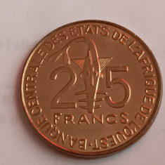 M3 C50 - Moneda foarte veche - Africa de Vest - 25 franci - 2022