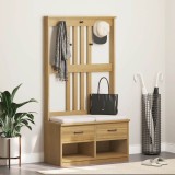 vidaXL Arborele &bdquo;SANDNES&rdquo; 87x40x159,5 cm din lemn masiv de pin