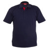 Tricou bumbac polo / albastru - 2xl 1