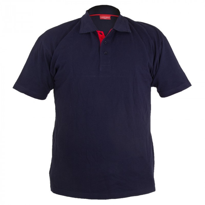 Tricou bumbac polo / albastru - s 1