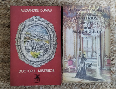 ALEXANDRE DUMAS - DOCTORUL MISTERIOS ,FIICA MARCHIZULUI ,2 VOLUME foto