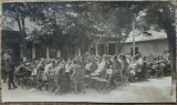 Militari romani in timpul mesei, perioada interbelica// fotografie, Romania 1900 - 1950, Portrete