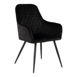 Scaun de masă Harbo negru