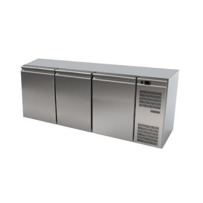 Frigider bar tip tejghea inox-3usi foto