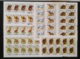 YEMEN K. -FAUNA-10 x 8 V.DANTELATE in 8 Coli a 10 V..-MNH**.- YK 002Aa, Asia