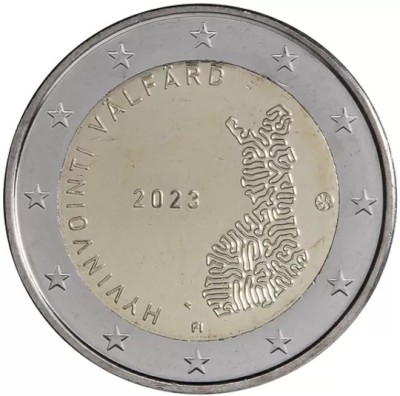 Finlanda 2 Euro 2023 - Serviciile sociale și de sănătate, KM-311 UNC !!! foto