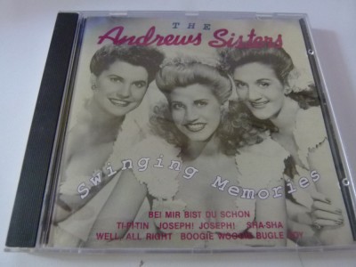The Andrews sisters, cd foto
