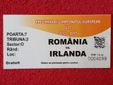 Bilet meci fotbal ROMANIA (tineret U21) - IRLANDA (tineret U21) 11.10.2013