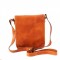 Geanta messenger din piele naturala, miere, GB112C