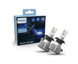 Cumpara ieftin Bec Philips Ultinon Pro3021 LED pentru faruri auto (H7), lumina alba rece de 6.000K, set de 2 - RESIGILAT