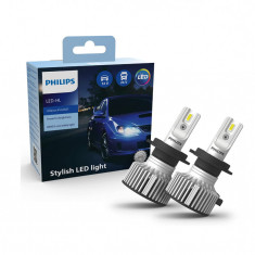 Bec Philips Ultinon Pro3021 LED pentru faruri auto (H7), lumina alba rece de 6.000K, set de 2 - RESIGILAT