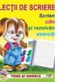 Lectii de scriere. Scriem cifre si rezolvam exercitii
