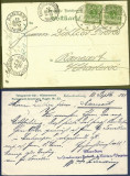 Germany 1899 Old postcard postal stationery Hohenlimburg to Belgium D.344