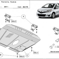 Scut motor metalic Toyota Yaris 2011-2020