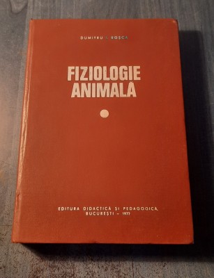 Fiziologie animala Dumitru Rosca foto