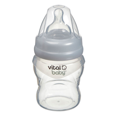 Biberon din silicon Anti-Colic 150 ml. 0+ Vital Baby foto