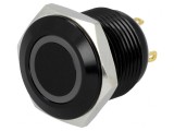 Comutator Anti-Vandalism Verde IP65 2A 36VDC