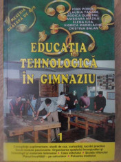 EDUCATIA TEHNOLOGICA IN GIMNAZIU-IOAN POROF, CLAUDIA TANASE SI COLAB. foto