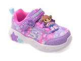 Cumpara ieftin Pantofi sport SKECHERS mov, SNUGGLE SNEAKS, din material textil