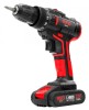 Surubelnita electrica Red Technic RTWA0075, 21V, 2 Acumulatori 2.0Ah Li-Ion, Cuplu 35Nm, Mandrina 10mm, LED, Valiza