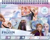 Set creativ cu abtibilduri, lipeste pe numere, Disney Frozen, Totum