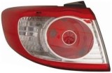 Lampa spate, stop Hyundai Santa Fe Cm, 06.2009-08.2012, montare spate, stanga, P21/5W+PY21W; fara suport bec; exterior, Depo, 92401-2B520; 924102B500