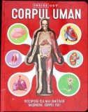 Inside Out Corpul Uman, Colectiv, Kreativ 2021, Romana, Cartonata, Carte Copii, Educationala, Buna