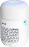 Cumpara ieftin Purificator aer ECG AP1 Compact Pearl, 30W, Wi-Fi, 3 viteze, ionizare, filtru HEPA, aromaterapie, senzor PM2.5, mod silentios