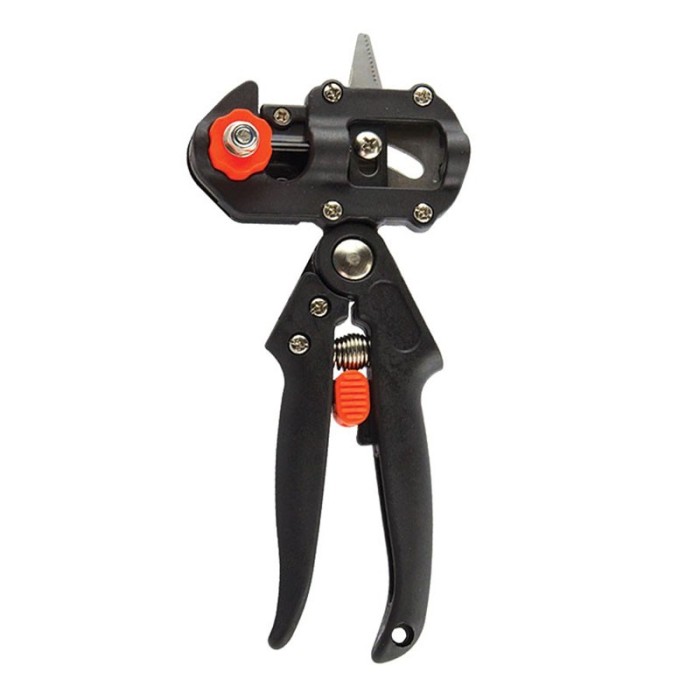 Cleste cu foarfeca 3 in 1 pentru altoit 863, maner plastic Cleste cu foarfeca 3 in 1 pentru altoit 863, maner plastic