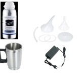 Cumpara ieftin Vas /cana De Evaporare Pentru Kit Restaurare Faruri+adaptor +800ml Polimer Lichid